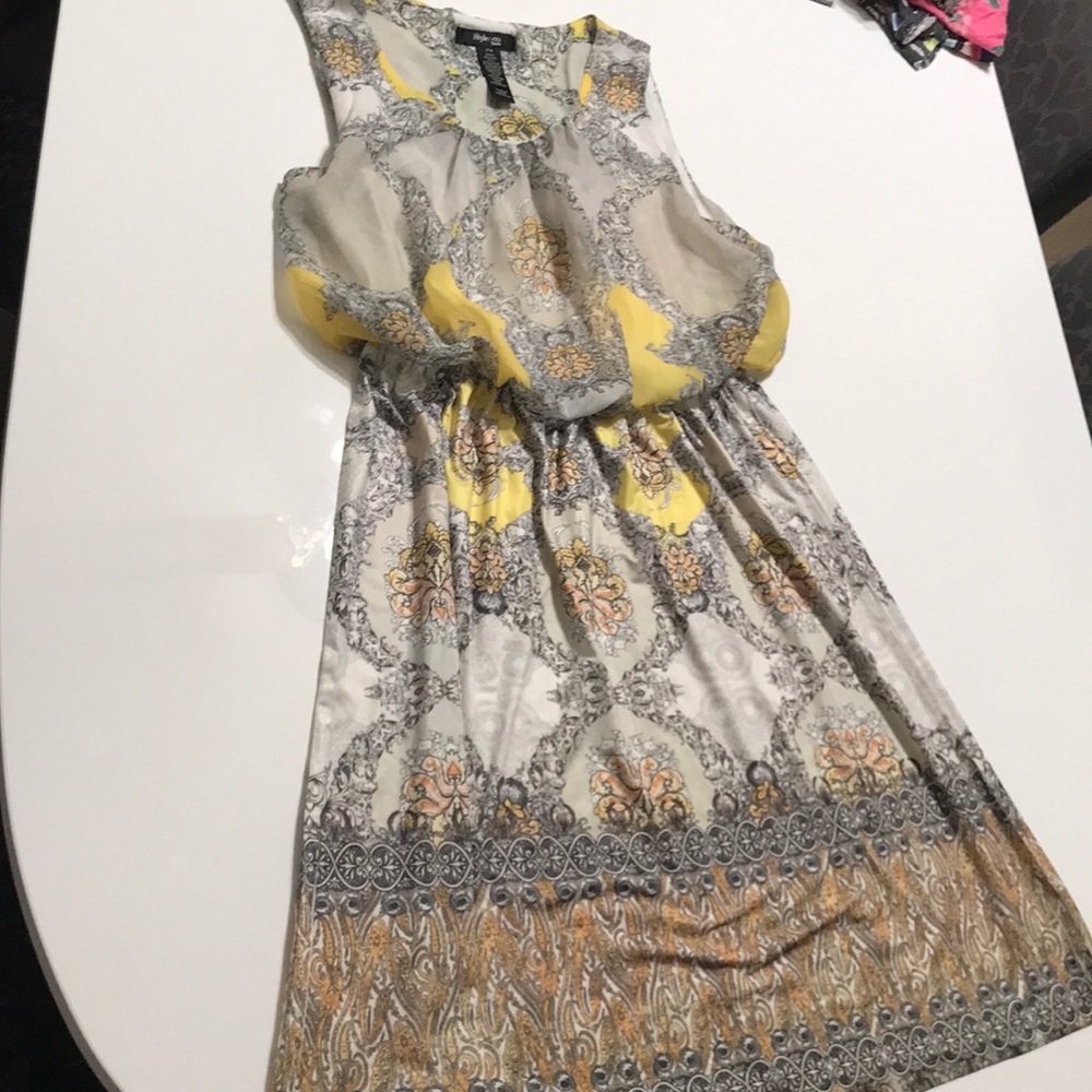 Style &co petite women floral dress(PM)